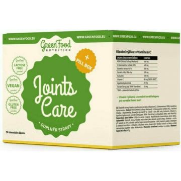 GreenFood Nutrition JOINTS CARE + Pillbox 1×1set
