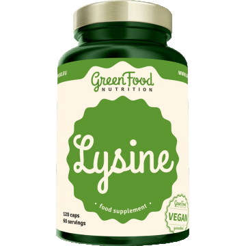 GreenFood Nutrition Lizină 90 capsule