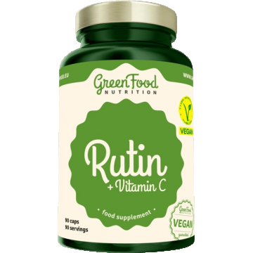 GreenFood Nutrition Rutin + Vitamina C 90 capsule