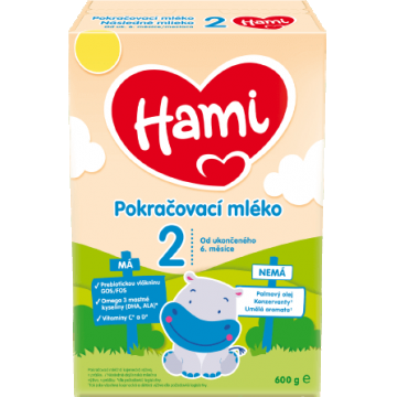 Hami 2 Follow-up Lapte pentru sugari din Marea Britanie. 6 luni 600 g