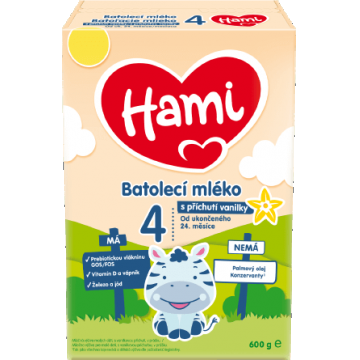 Hami 4 Vanilla Flavored Toddler Milk din Marea Britanie. 24 luni 600 g