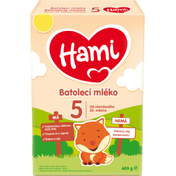Hami 5 Toddler Milk din uk. 35 luni 600 g