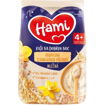 Hami Goodnight porridge lapte porridge cu aromă de vanilie 210 g
