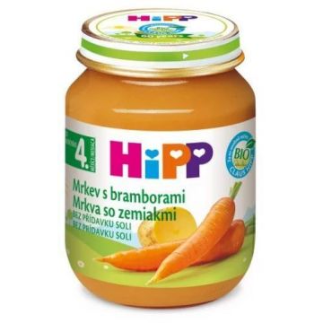 HiPP Morcovi și cartofi 125 g