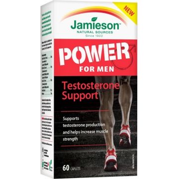 Jamieson POWER FOR MAN TESTOSTERON SUPPORT 1×60 cps, deodorant