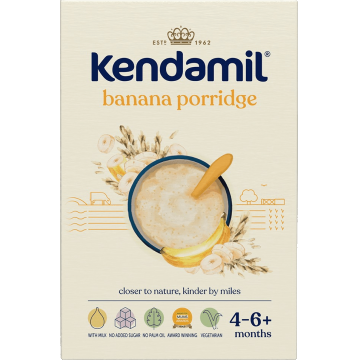 Kendamil Terci de lapte cu banane 4m+ 150 g