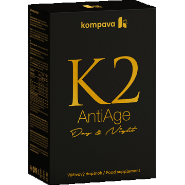 Kompava K2 AntiAge zi și noapte 180 capsule