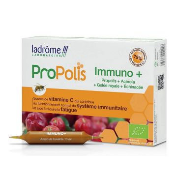 Ladrôme Propolis Immuno+ Bio 20 10 ml fiole