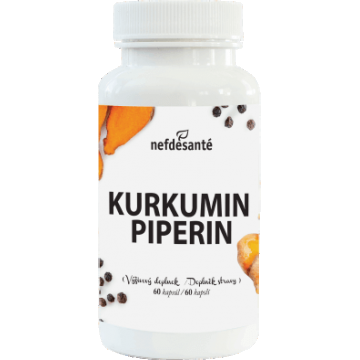 Nefdésanté Curcumin Piperin 60 capsule