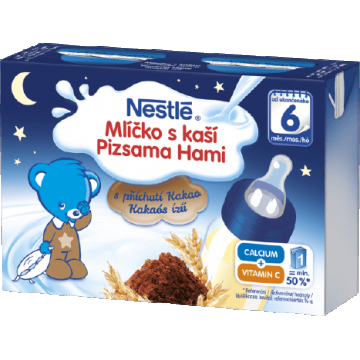 Nestlé Lapte cu cacao și terci 2 x 200 ml