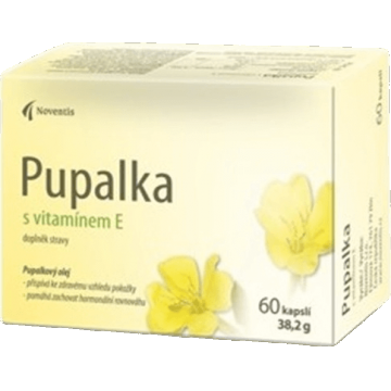 Noventis PUPALKA CU VITAMINA E 60 capsule