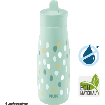Nuk Mini-Me PP Flip Sticlă verde 450 ml