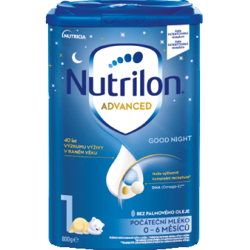 Nutrilon 1 Advanced Good Sleep formulă de lapte praf pentru o noapte bună 800 g