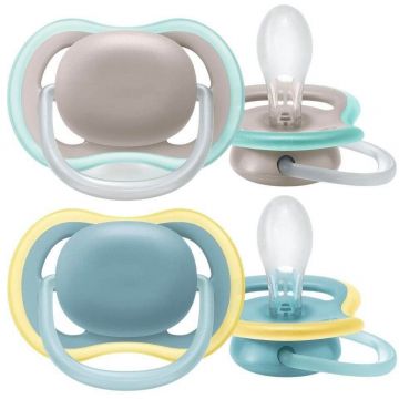 Philips Avent Ultra air suzetă neutră 18m+ 2 buc