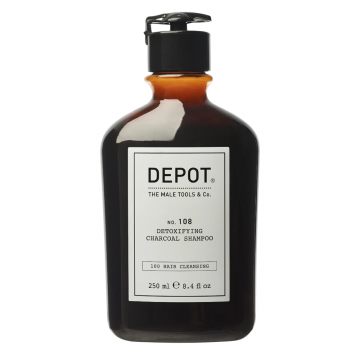 Sampon detoxifiant cu carbune 108, 250ml, Depot