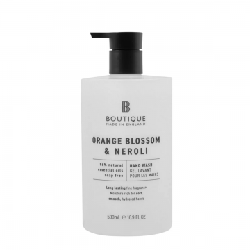 Sapun lichid cu parfum de Flori de portocal & Neroli, 500ml, Boutique