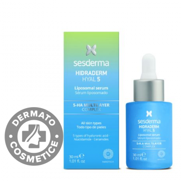 Ser de fata lipozomal ultra-hidratant Hidraderm Hyal 5, 30ml, Sesderma