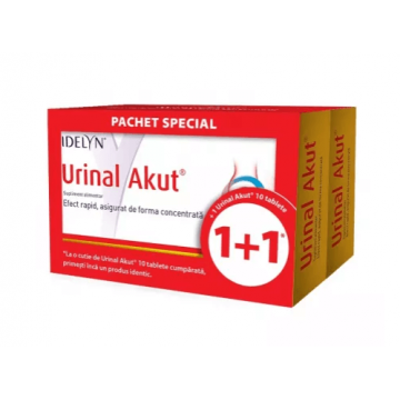 Urinal Akut 10 tablete oferta 1 + 1 Walmark