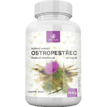 Allnature Thistle Herbal Extract 60 buc