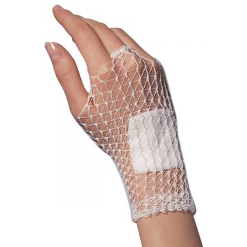 Bandaj tubular elastic tip plasa nr 2, 2 cm x 25 m, pentru fixarea pansamentelor pe mana si incheietura