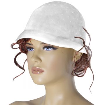 Casca din silicon pentru vopsit suvite, transparenta