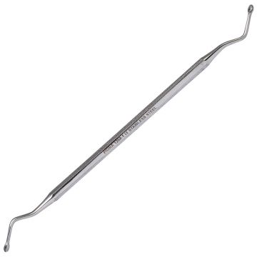 Chiureta alveolara Hemingway, PRIMA, tip lingurita, din inox, 17 cm, marimi 1/2/3