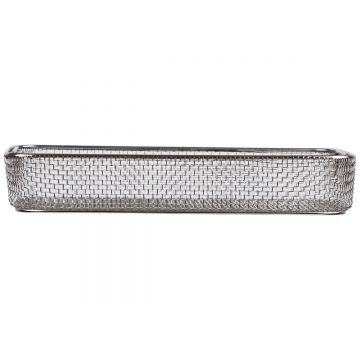 Cos sterilizare instrumentar medical 405x255x70mm otel inox PRIMA