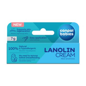 Crema cu lanolina pentru mamelon, 7g, Canpol babies