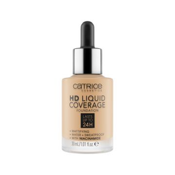 Fond de ten HD Liquid Coverage Foundation 036, 30ml, Catrice