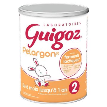 Guigoz Pelargon lapte praf 2 6-12 luni 780g