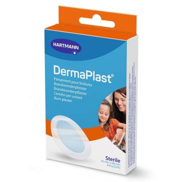 Hartmann Dermaplast Effect Pansamente pentru arsuri 4.5x6.5 mm x8