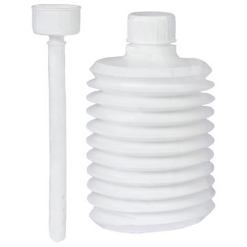 Irigator burduf, ultra practic, cu dop etans, 350ml