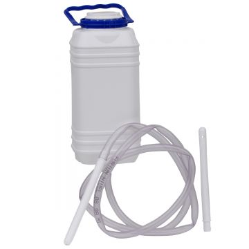 Irigator practic, cu 2 canule, vas si tub de legatura, 1000ml