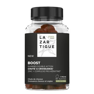 Lazartigue Boost Complément alimentaire croissance cheveux x 60 Gummies