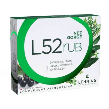 Lehning L52RUB Nas și gât 20 de capsule