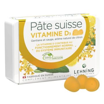 Lehning Vitamine elvețiene D3 x40 radiere