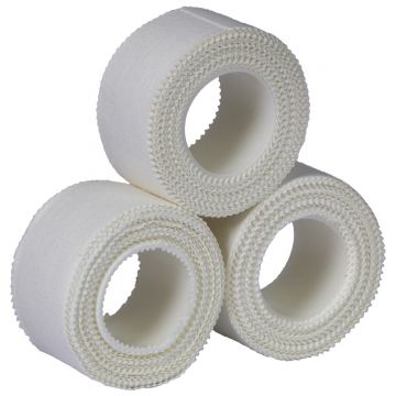 Leucoplast banda panza, 2.5cm x 4.5m, 24 bucati, alb, hipoalergenic, medicinal, pentru fixarea pansamentelor, PRIMA