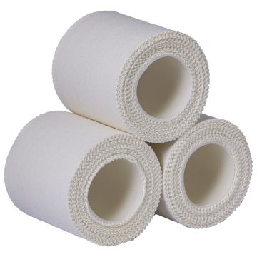 Leucoplast panza cu adeziv acrilic, 5cm x 4.5m, 12 bucati, hipoalergenic, pentru rani superficiale, medical, steril, PRIMA