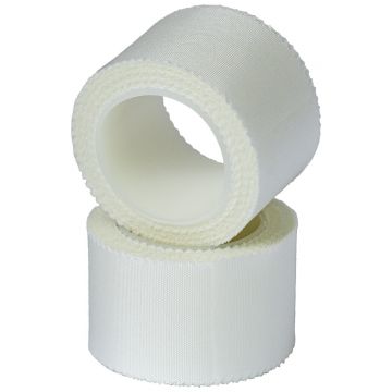 Leucoplast rola matase, 2.5cm x 5m, 24 bucati, hipoalergenic, pentru piele sensibila, medicinal, pentru fixarea bandajelor, PRIMA