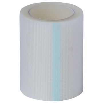 Leucoplast transparent, 5cm x 4.5m, 12 bucati, hipoalergenic, medicinal, pentru fixarea pansamentelor, PRIMA
