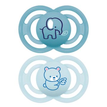 Mam Perfect Animals Păpuși simetrice de la 18 luni Plus x2