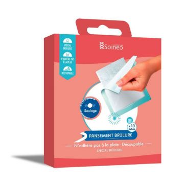 Pansamente cu vaselină sterilă Soineo 5x5cm x10