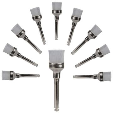 Periute detartraj din nylon, PRIMA, 10 buc, diverse culori, forma de cupa