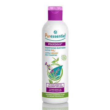 Puressentiel Șampon anti păduchi pentru uz zilnic Pouxdoux Bio 200ml
