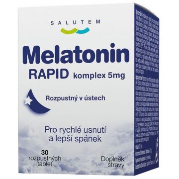 Salutem Melatonin Rapid Complex 5mg 30 comprimate