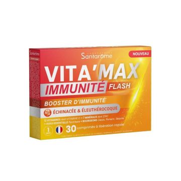 Santarome Vita'max Boost for Flash Immunea 30 comprimate