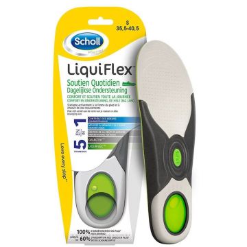 Scholl LiquiFlex Daily Support Insoles pentru femei dimensiunea 35.5-40.5