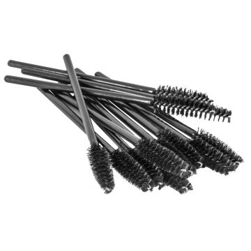 Set de perii pentru gene si sprancene, 12 bucati