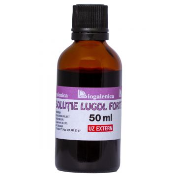 Solutie Lugol 5%, 50 ml – Antiseptic si dezinfectant cutanat