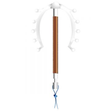 Sterilet intrauterin Cu375A, in forma de U
